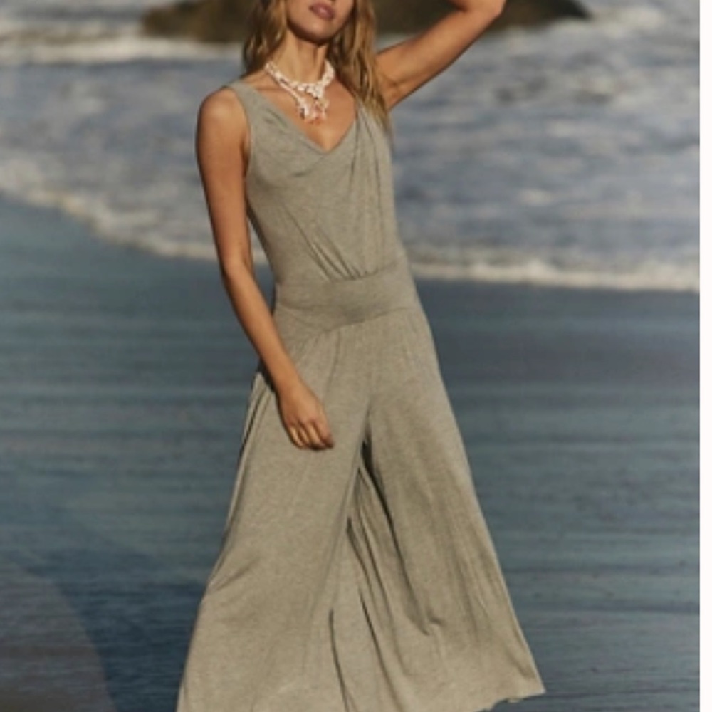 FP Movement by Free People Gray Jumpsuit